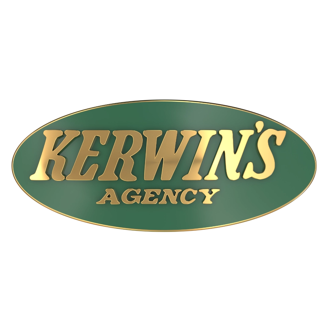 Kerwin's Real Estate Agency Logo - white